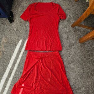 Wolford matching shirt + skirt set Size S